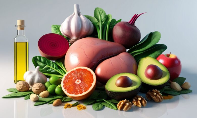 صحة الكبد أطعمة تعزز صحة الكبد 10أطعمة مفيدة للكبد