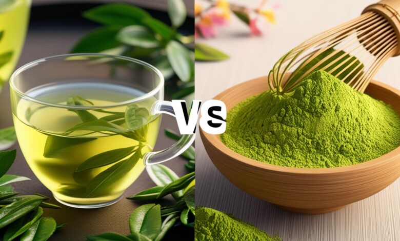 الشاي الاخضر شاي الماتشا